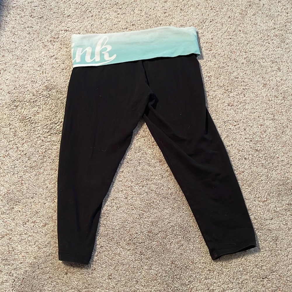 Victoria’s Secret pink cut off leggings